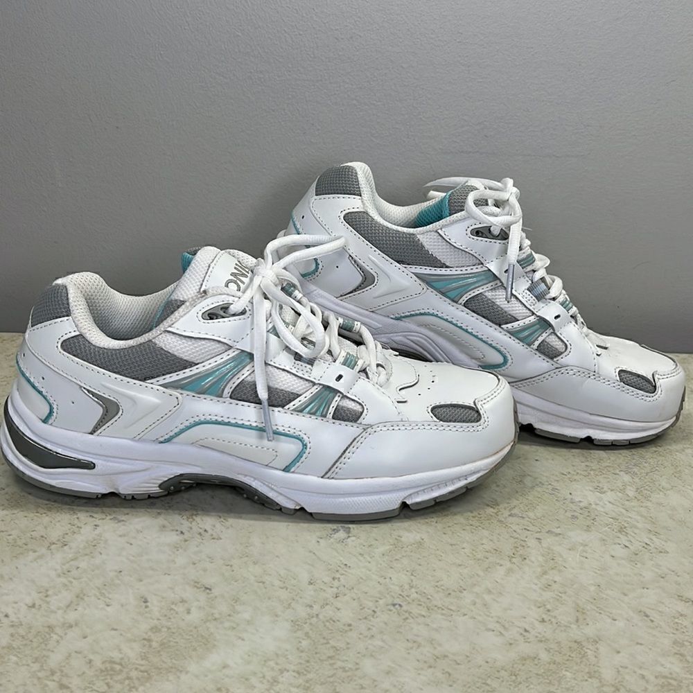 Vionic 23Walk White Blue Walking Shoe 7.5